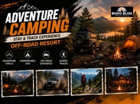 Riverside Camping & Nature Resort Stay at Bohohbliss